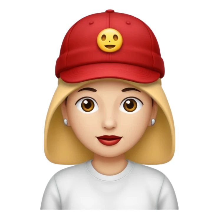 Una persona con gorra de lado y un pasamontañas sticker