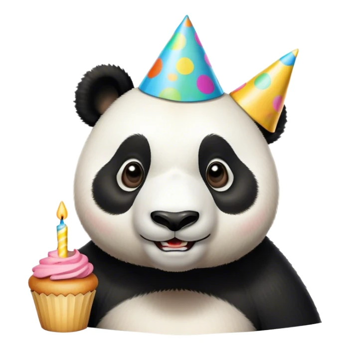 Panda celebrating birthday at San Diego Zoo sticker