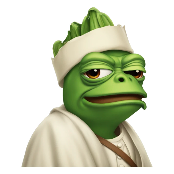 pepe holding Sign that reads Blame King sticker