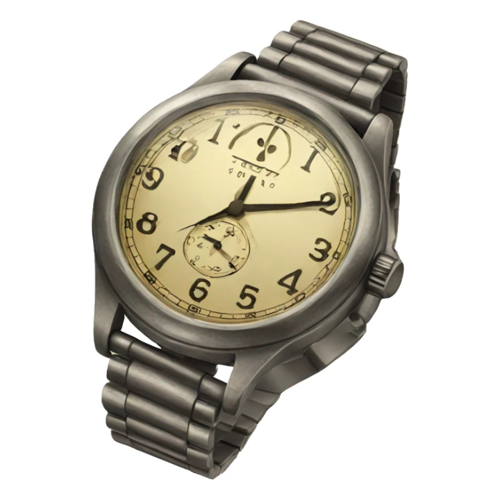 Vintage watch sticker