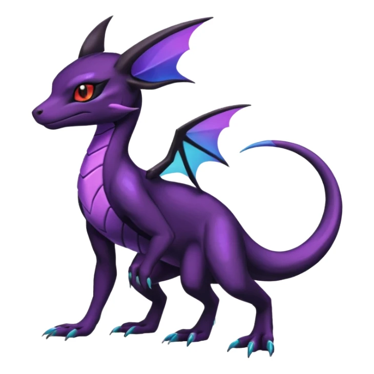 Shiny Salandit-Noivern-Umbreon-Hybrid (Full body) sticker