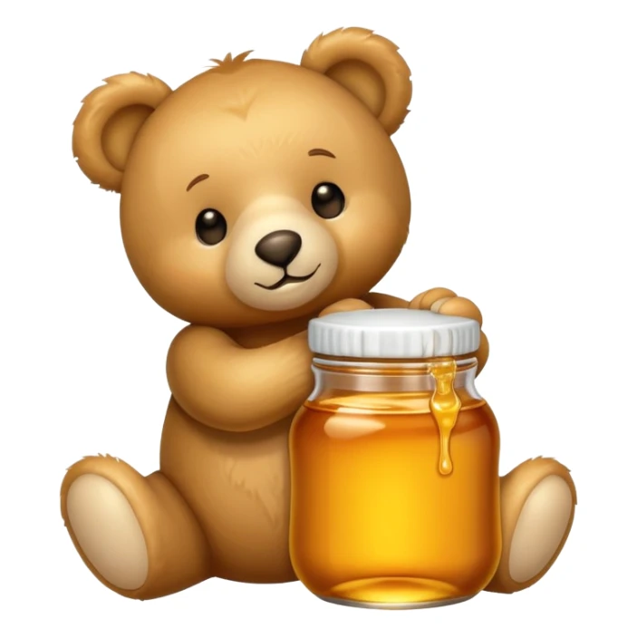 I love you more than pooh loves honey  sticker