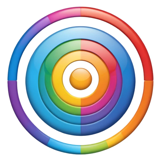 The TV Globo logo represents the Earth viewed through a television screen, symbolizing the global reach of television, with its iconic design featuring concentric circles and a central cutout, evolving over time with different colors as a rainbow sticker