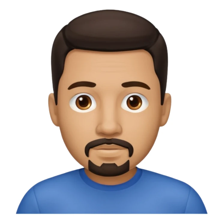 Has a un boricua con barba de chivo sticker