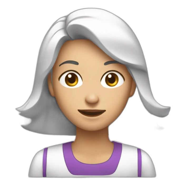 Mujer Masajista haciendo masaje sticker