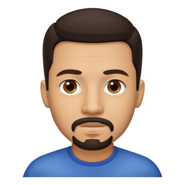 Has a un boricua con barba de chivo sticker