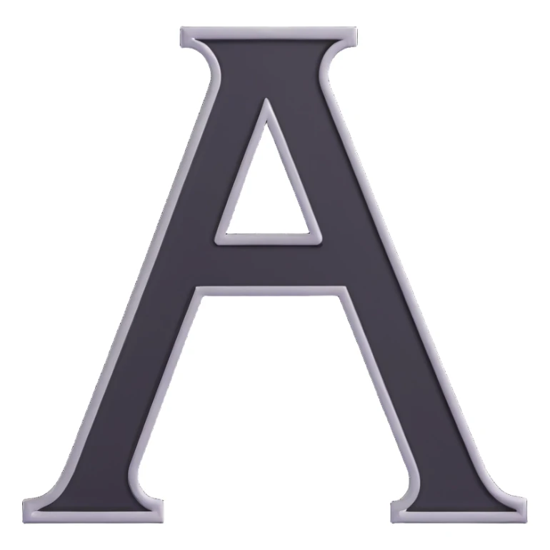 letters BLK in black western font with silver outline sticker