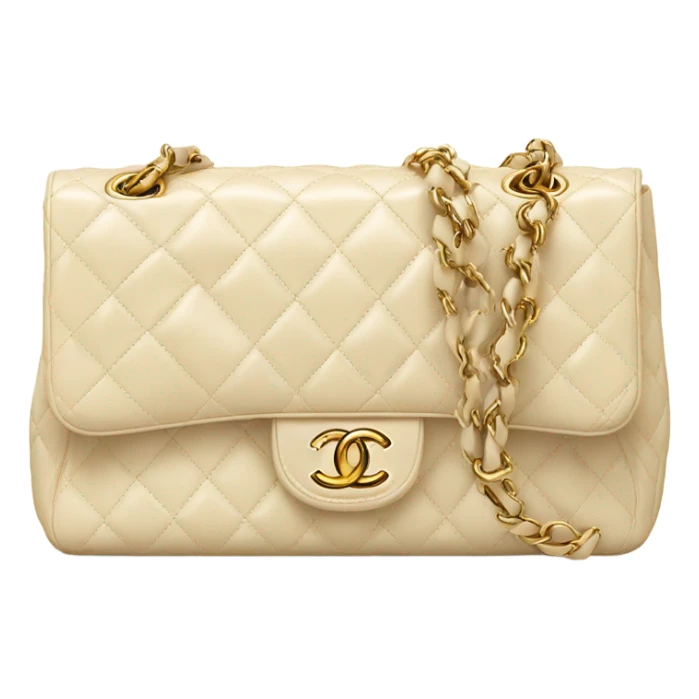 Cream Chanel  sticker