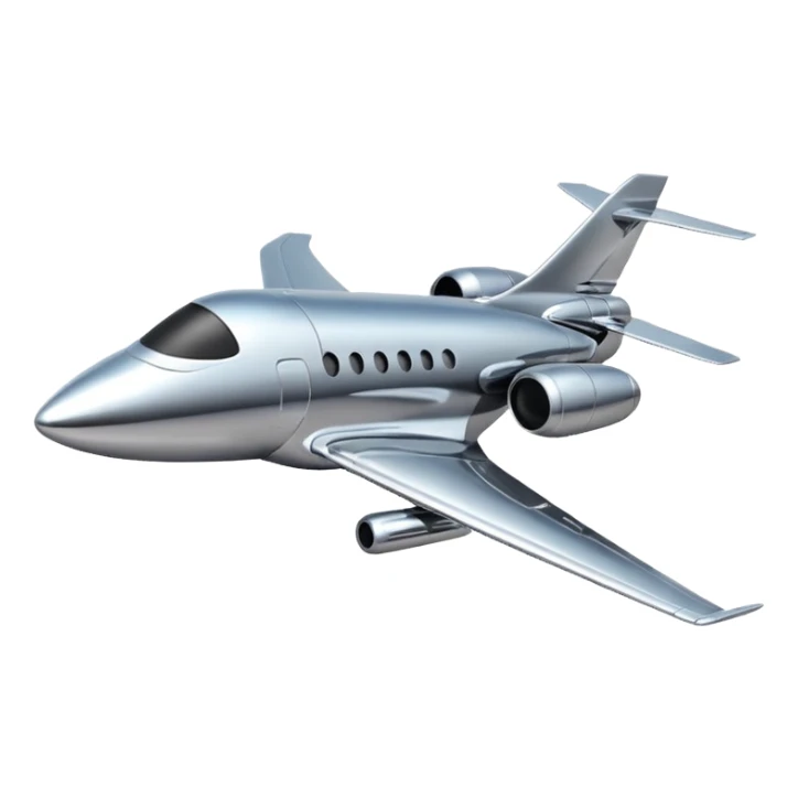 Create a jet flaying emoji sticker