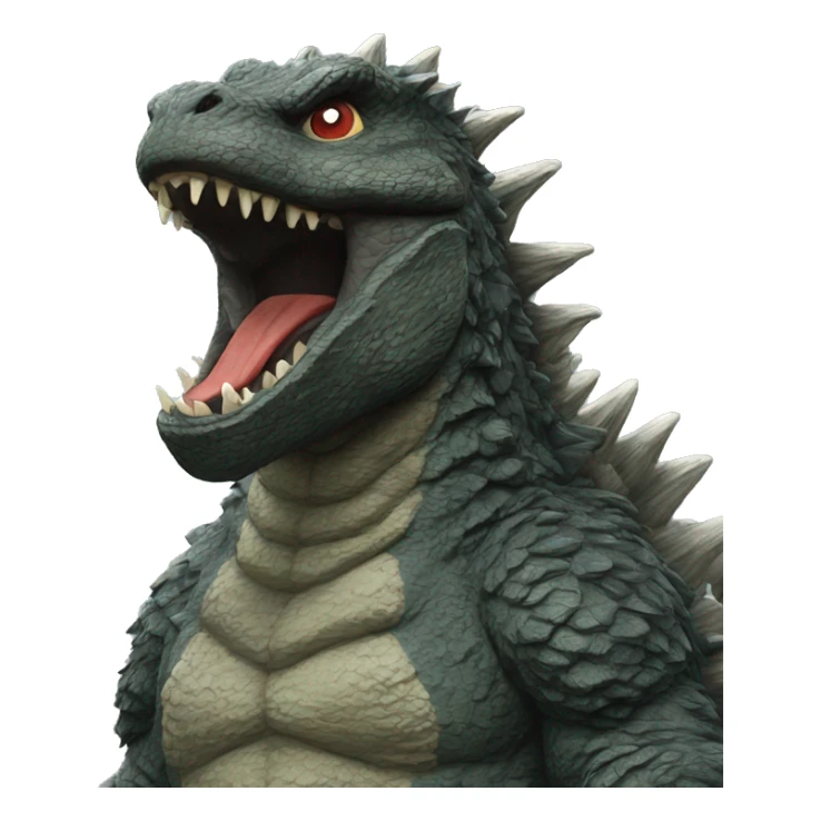 Godzilla sticker