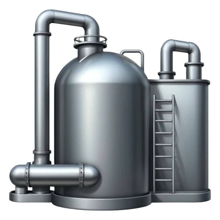 simple factory icon sticker