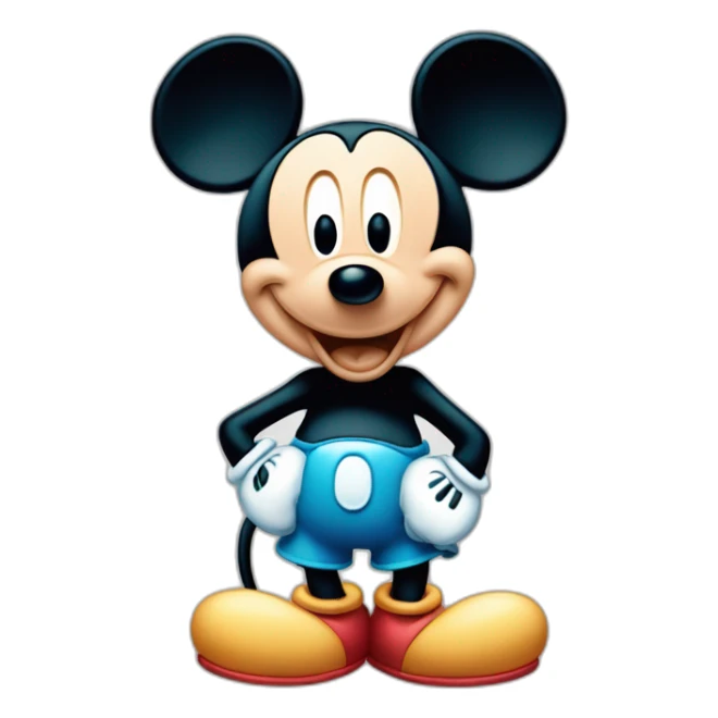 Mickey mouse from Disneyland Paris 30th anniversary  sticker