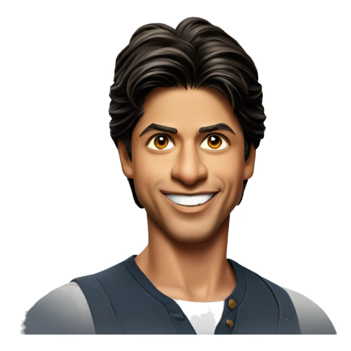 Shah Rukh khan wishing Happy Birthday Ria sticker