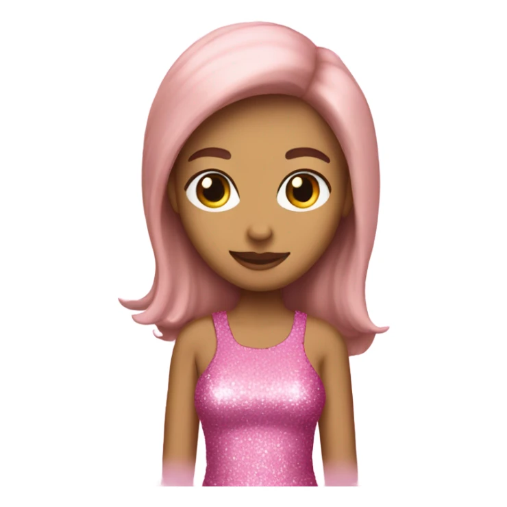 The name Rochelle in pink glitter sticker