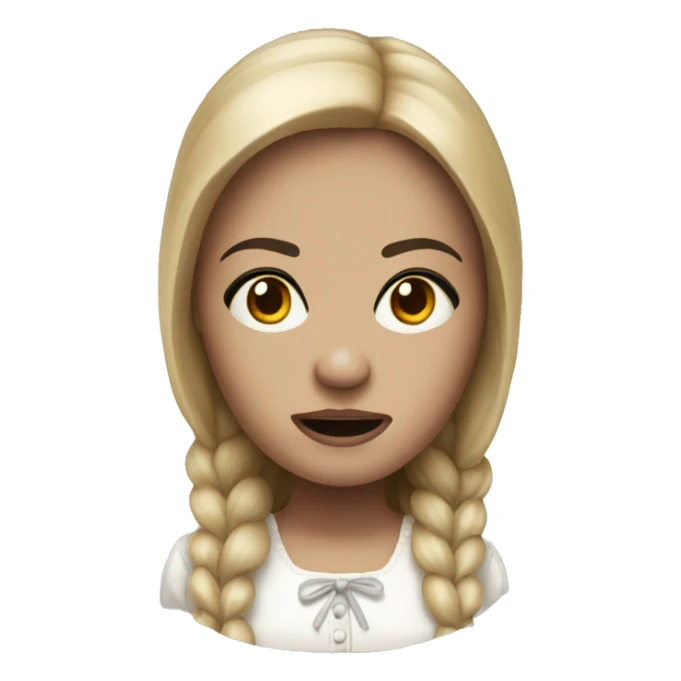 Annabell doll horror movie sticker