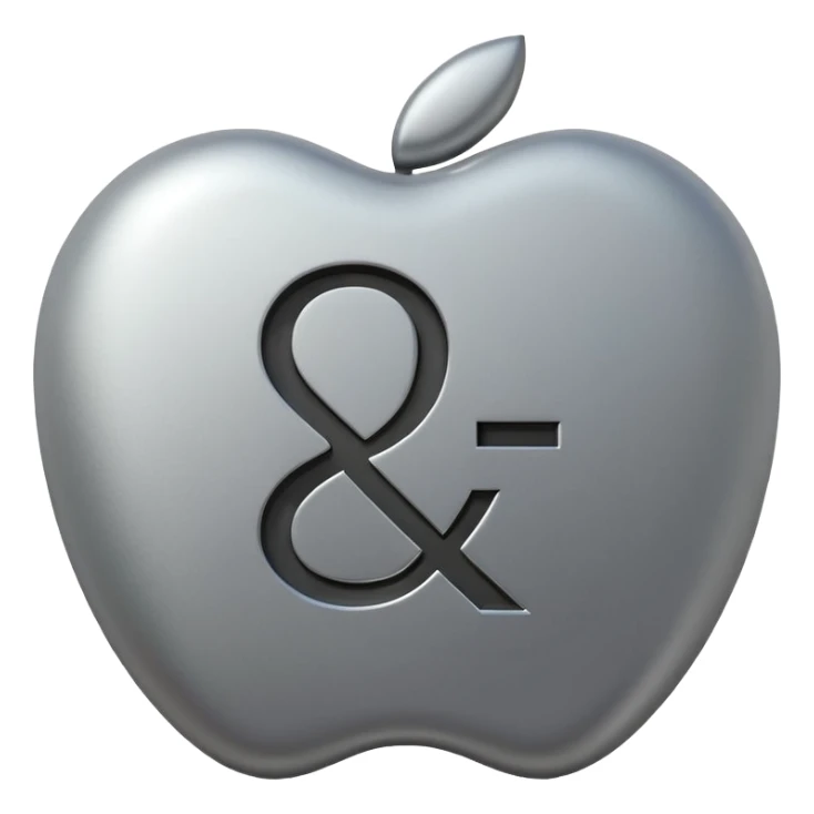  Russian ruble symbol (₽), centered, 3D emoji design, smooth rounded shapes, glossy finish, soft highlights and shadows, modern minimal look, neutral metallic silver or light gray color, no text, no background, transparent background, high detail, clean edges, Apple-style emoji aesthetics sticker