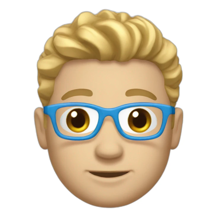 Olympique de Marseille fan white man sticker