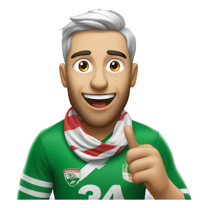 Plymouth football supporter singing sticker