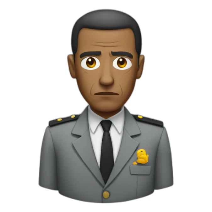Gustavo Fring red and angry sticker