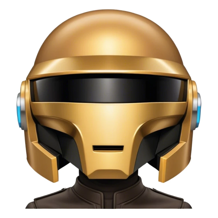 Daft punk one person with two heads sticker