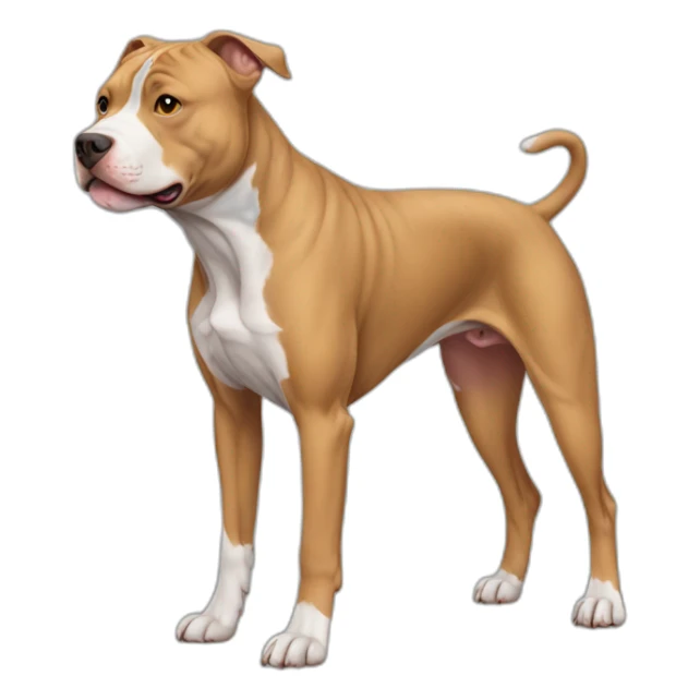 Dog-american-pit-bull-full-height sticker