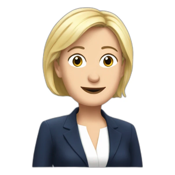 Marient le pen sticker