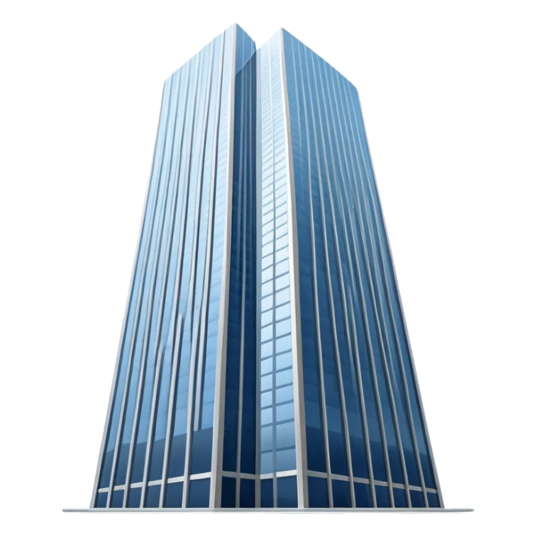 U.S bank tower in Los angeles sticker