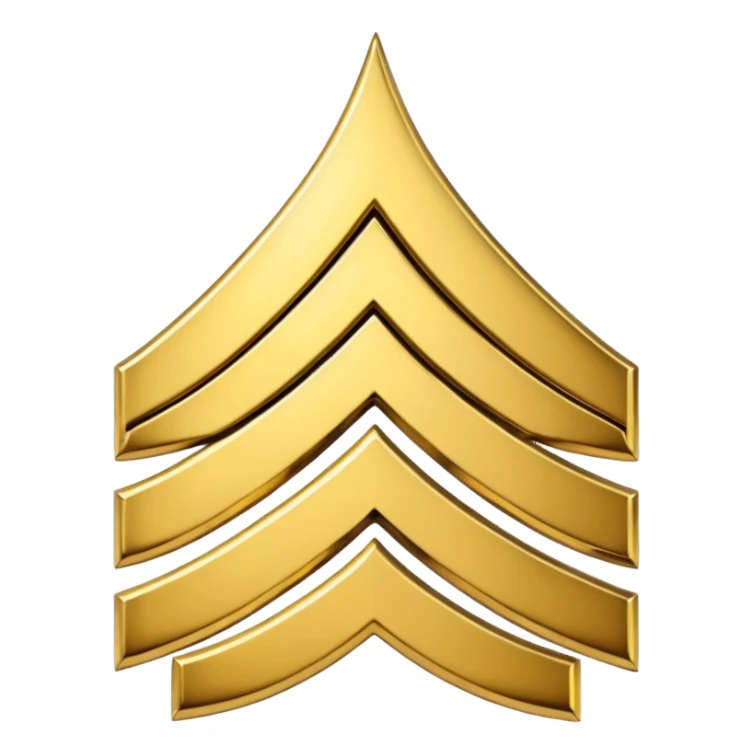 create me a emoji of chevron general like in american army sticker