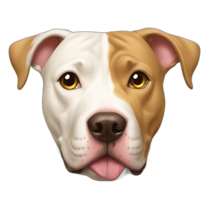 Dog mix pitbull labrator golden sticker