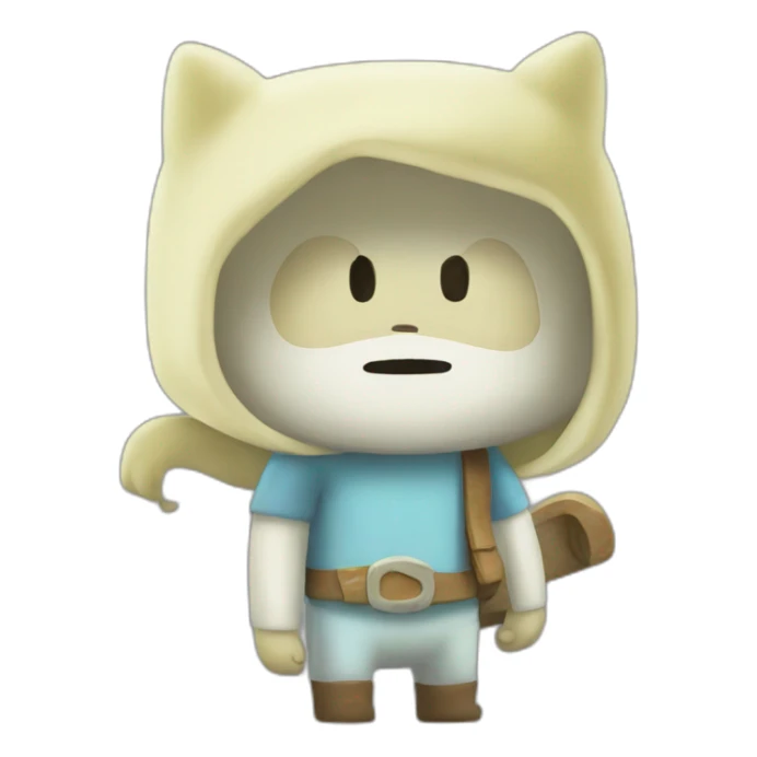 Adventure Time Finn the Human sticker