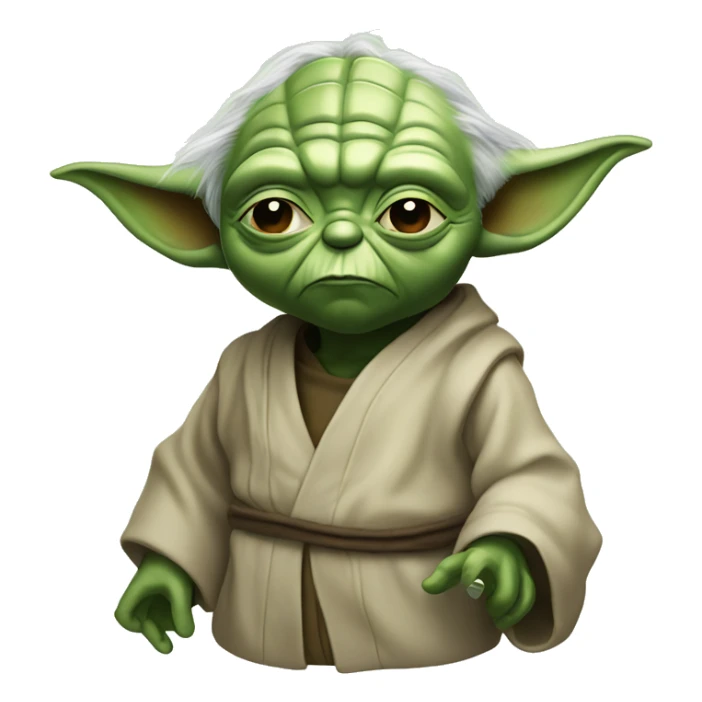 Yoda qui fume sticker