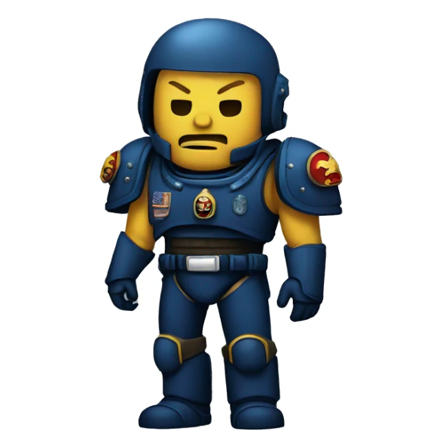 Space marine sticker