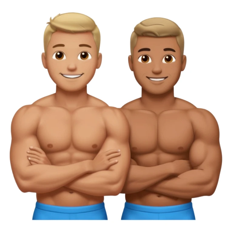 Gay men with no clothes on sticker