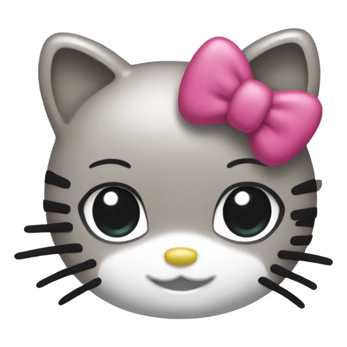 Hello kitty emoji sticker