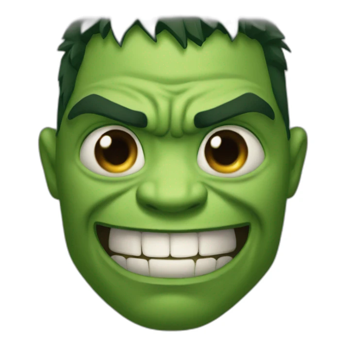 when hulk laughs, tears come out of his eyes sticker