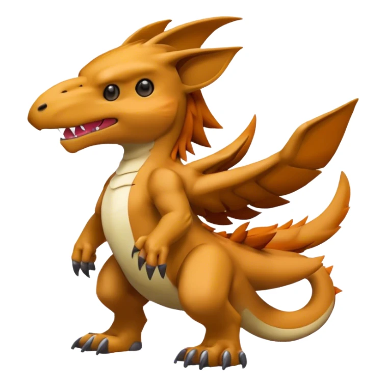 Cool Digimon-Fakemon-Pokemon-hybrid full body sticker