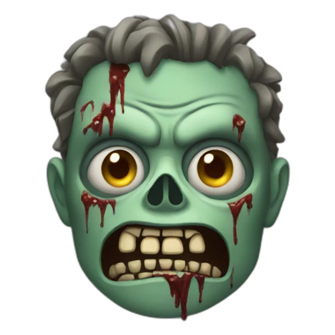zombie sticker