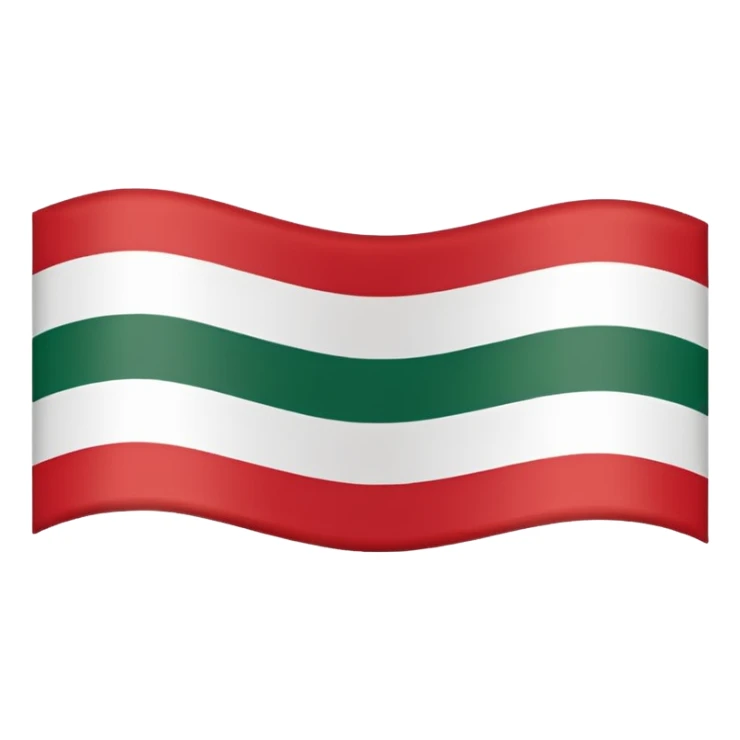 Flag of Huangary sticker