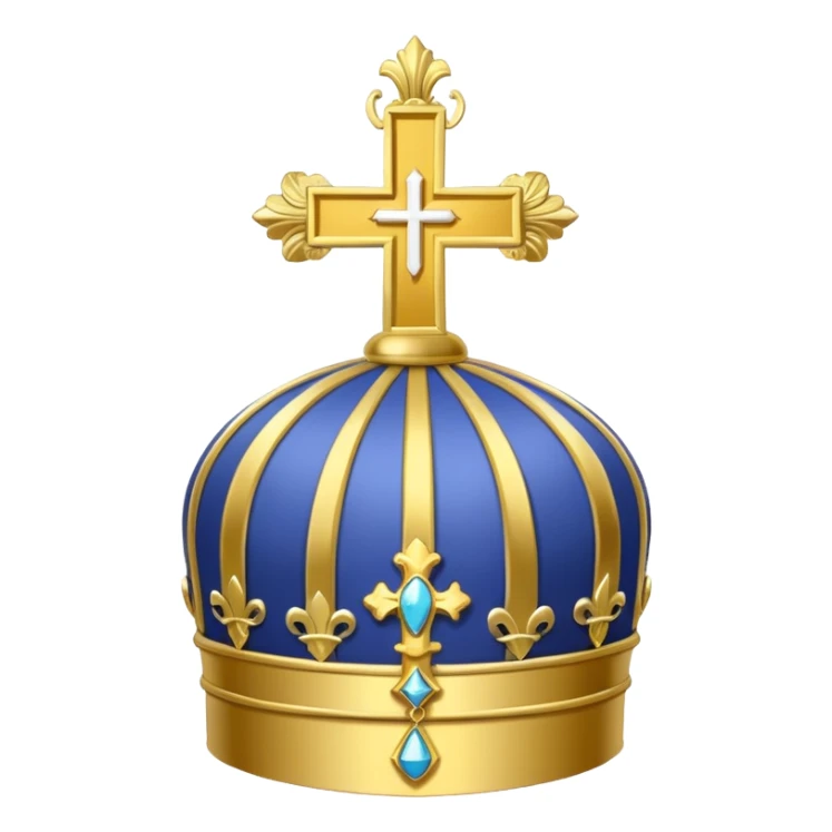 Make me a archbishop mitre I want a catholice mitre sticker