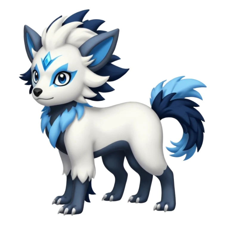Luxio-Absol-Luxray-fusion (full body) sticker