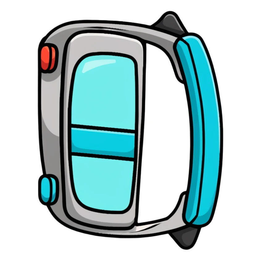 landline telephone placed beneath a wristwatch sticker