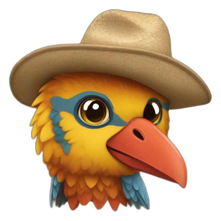 pajarracos viejos amigos sticker