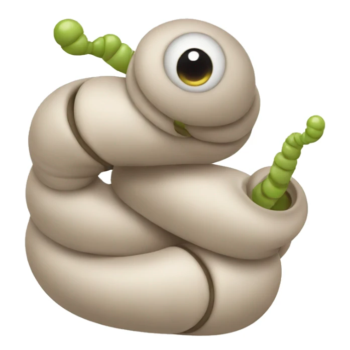 worm sticker