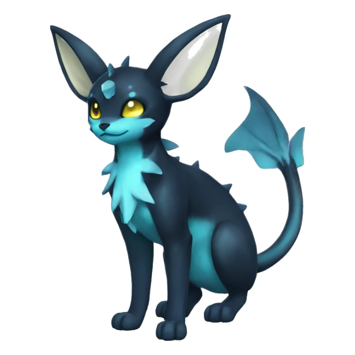 Umbreon-Vaporeon full body sticker