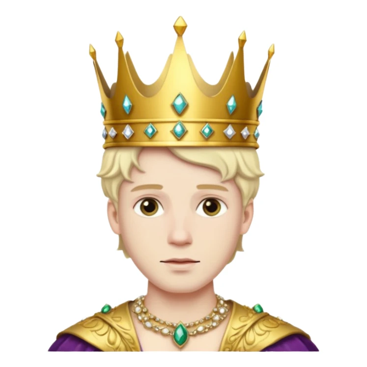 White Prince sticker