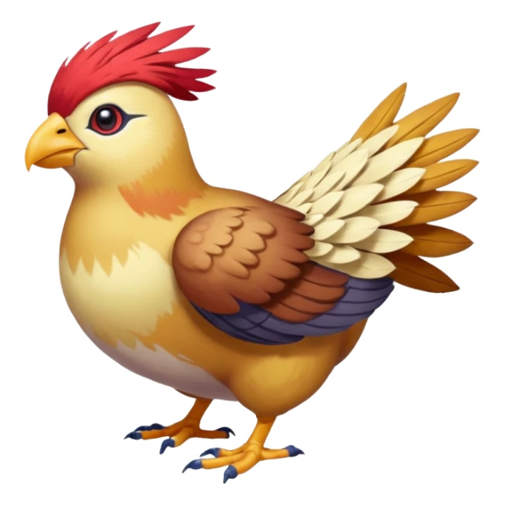 Pidgeotto-Fakémon-hybrid-creature (full body)  sticker