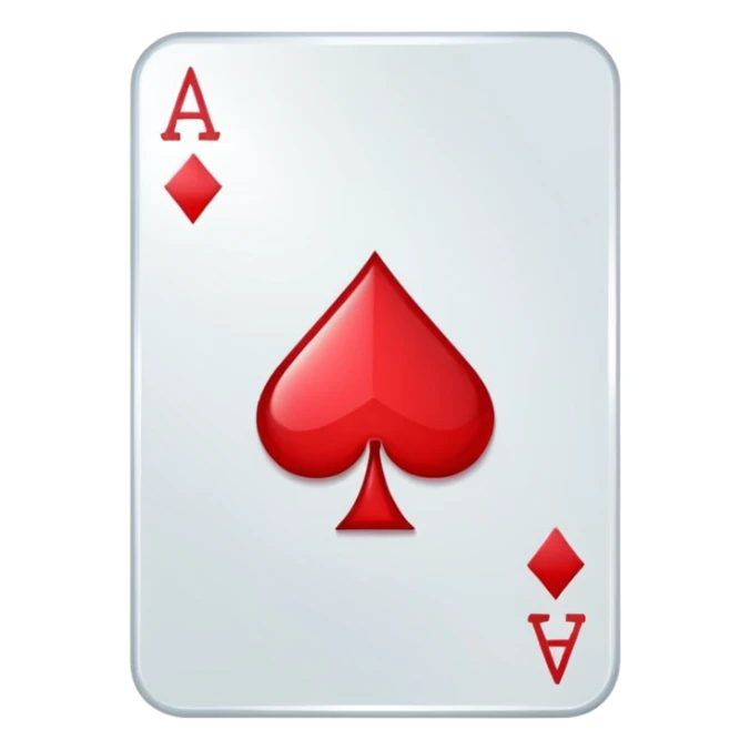 Ace of Diamonds Icon sticker