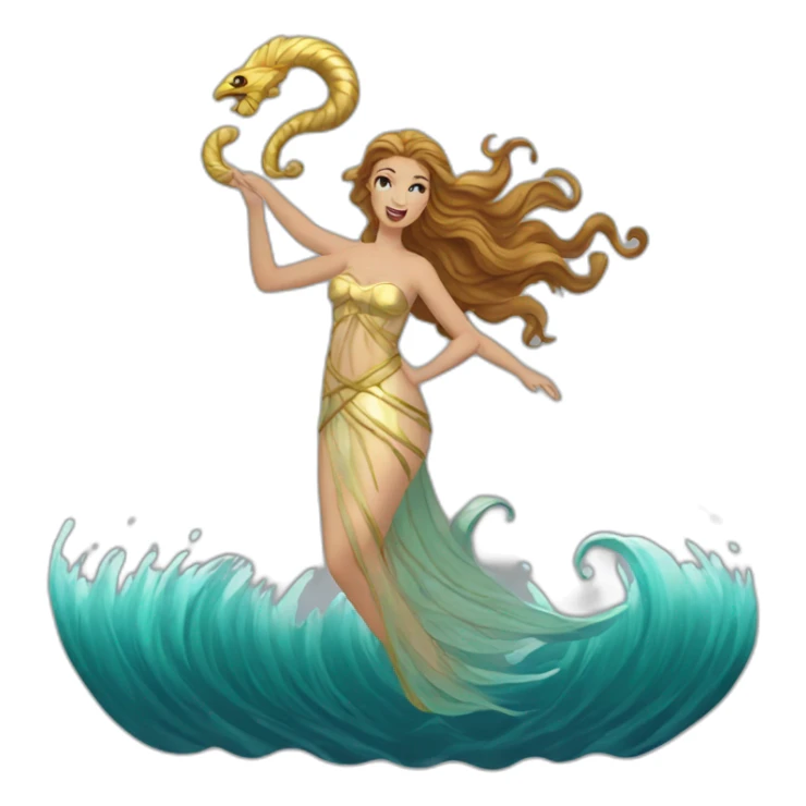 siren (greek mythology) sticker