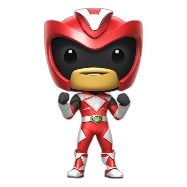 Power Ranger thumbs up sticker