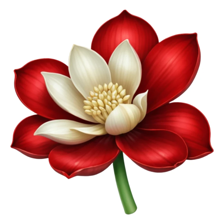 Flower, gem and garlic emoji sticker